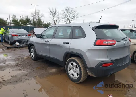 2014 Jeep Cherokee Sport z USA, uszkodzony, nr VIN 1C4PJLAB5EW249153